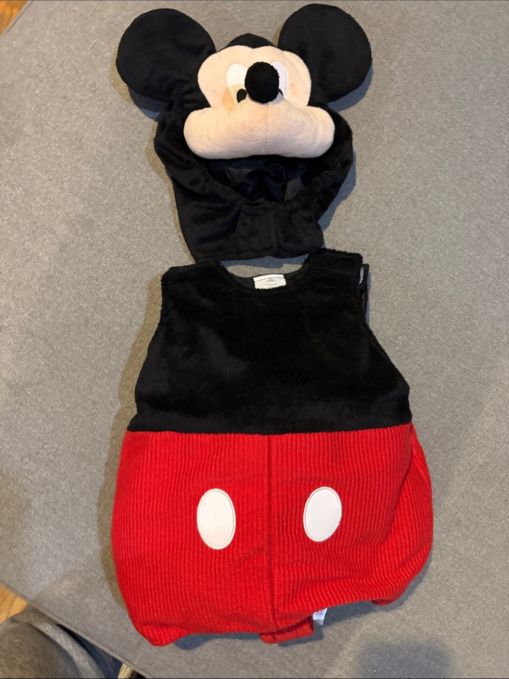 Black and Red Kids Character Hooded Costume